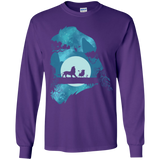 Lion Portrait Youth Long Sleeve T-Shirt