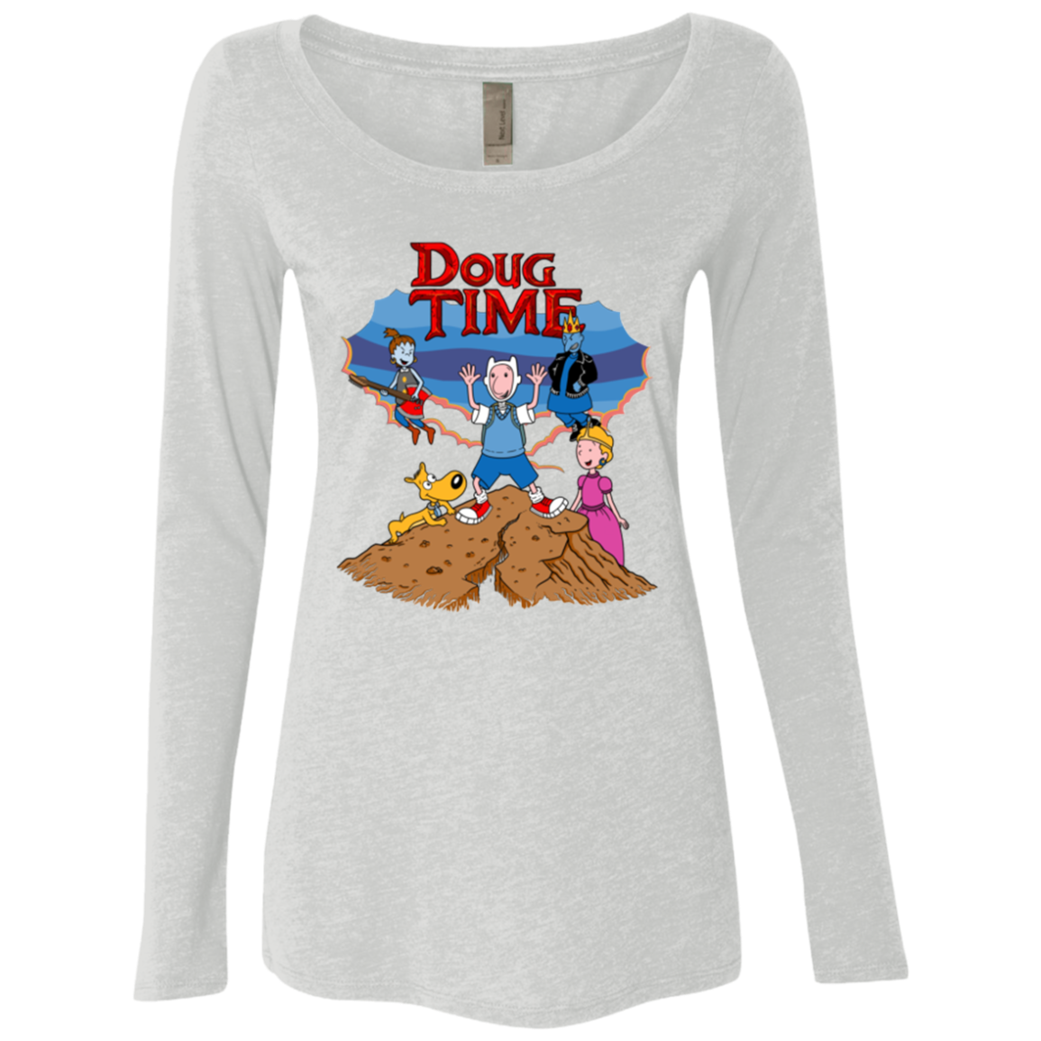 Doug Time Women's Triblend Long Sleeve Shirt