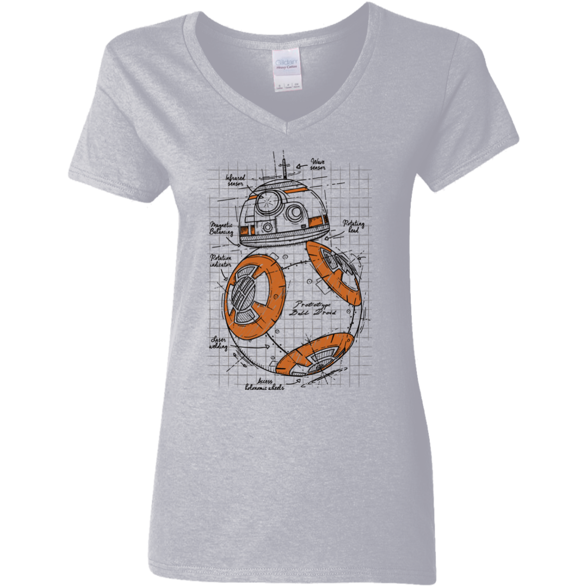 BB-8 Plan Women's V-Neck T-Shirt