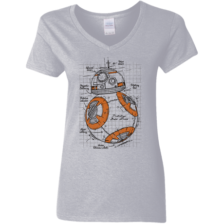 BB-8 Plan Women's V-Neck T-Shirt