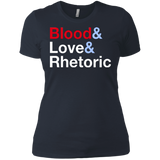 Blood Love Rhetoric Women's Premium T-Shirt