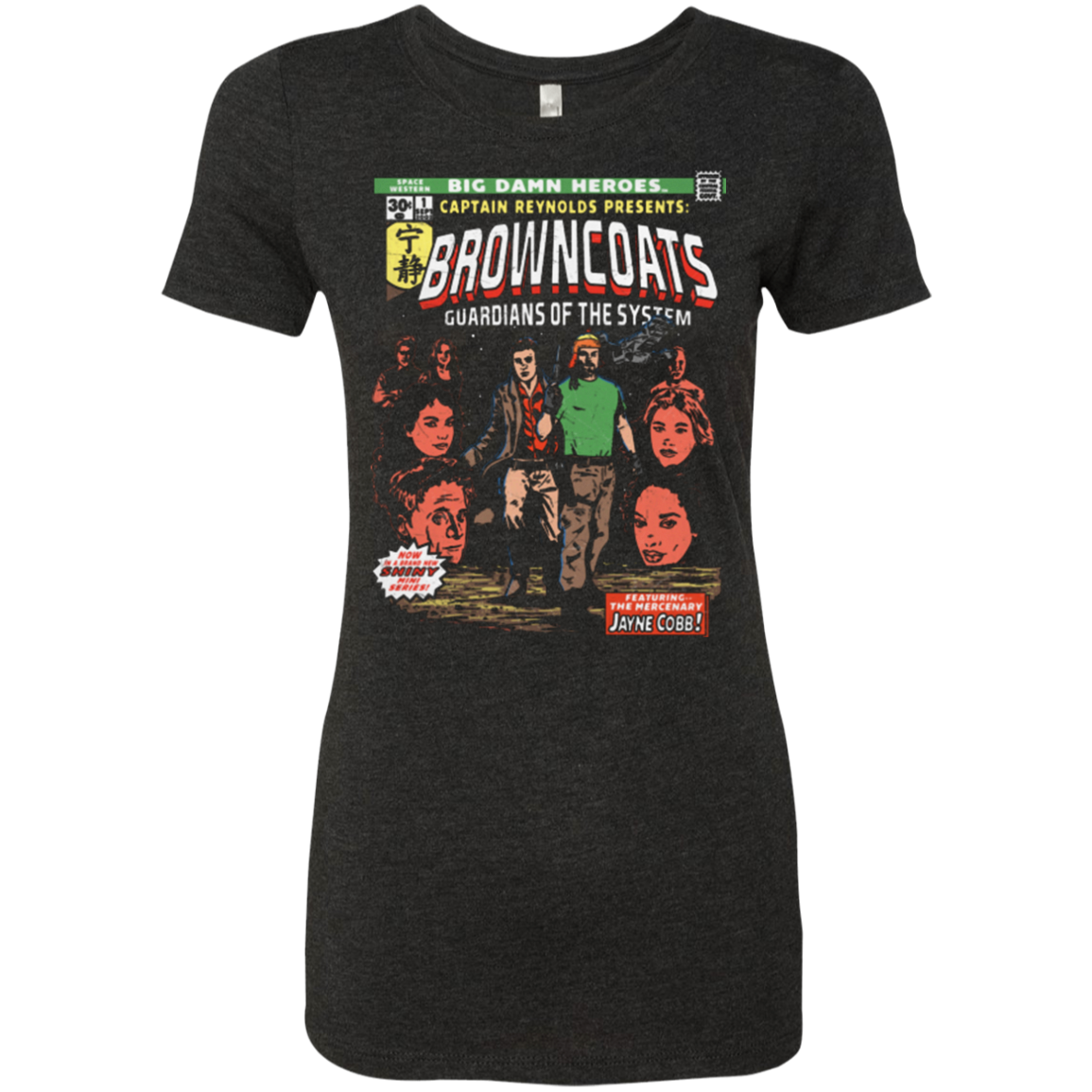 Big Damn Heroes Women's Triblend T-Shirt