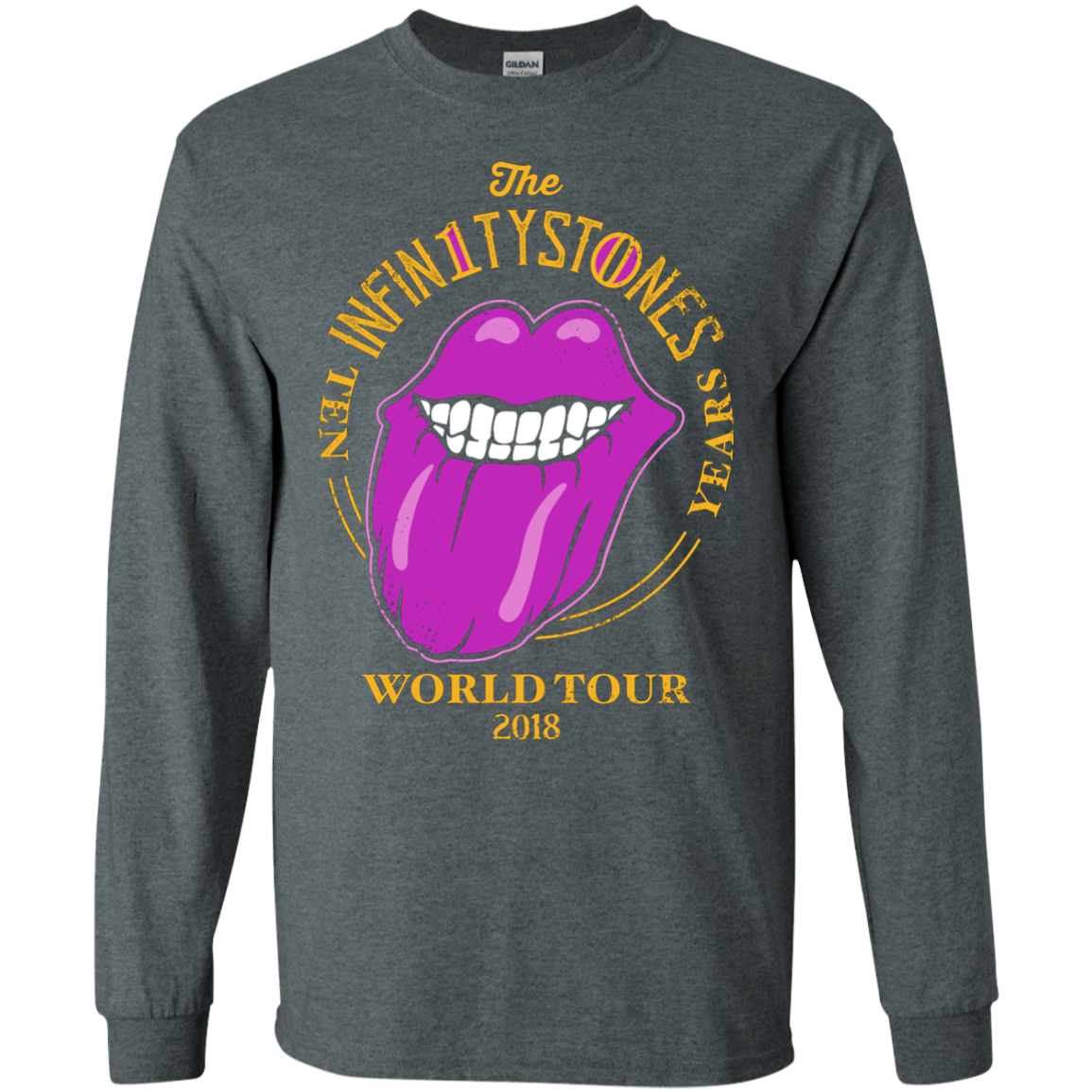 Stones World Tour Men's Long Sleeve T-Shirt