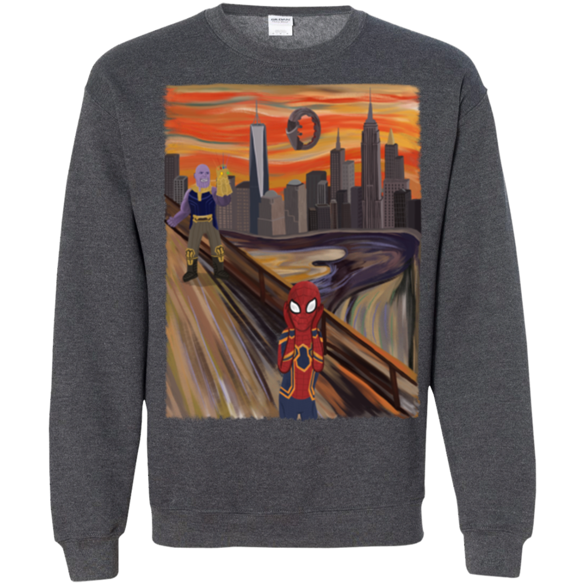 Spider Scream Crewneck Sweatshirt