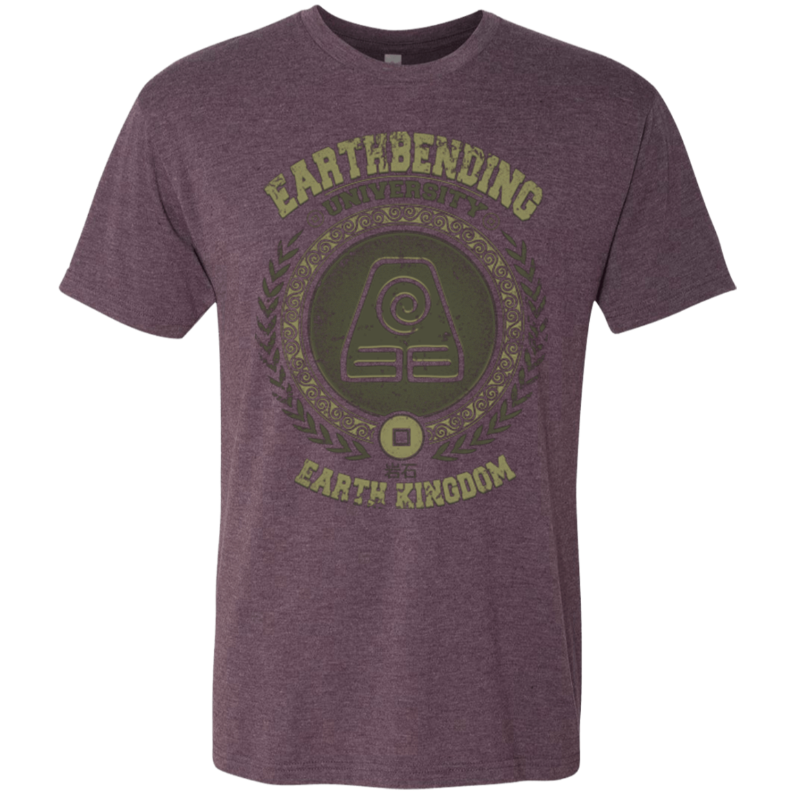 Earthbending university Men's Triblend T-Shirt