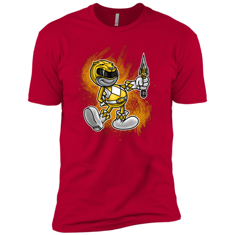 Yellow Ranger Artwork Boys Premium T-Shirt