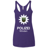 Winden Polizei Women's Triblend Racerback Tank