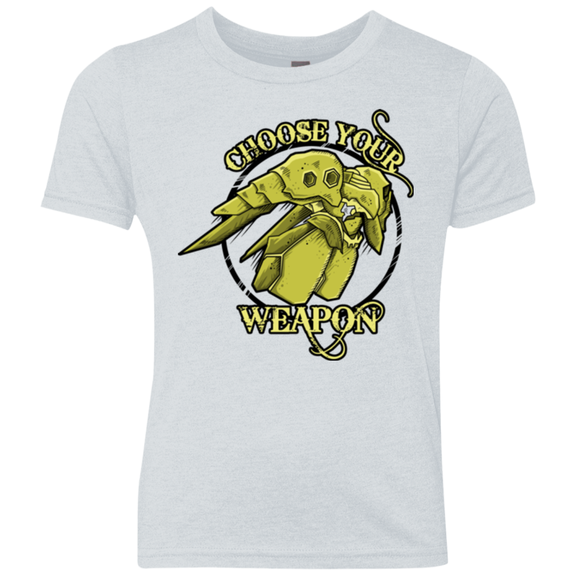 CHOOSE YOUR WEAPON Youth Triblend T-Shirt