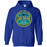 Lake Paonga Fishing Camp Pullover Hoodie