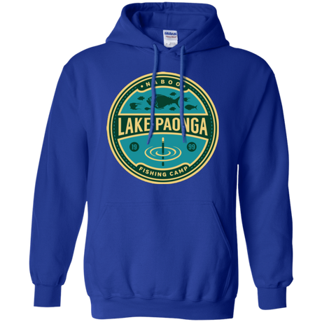 Lake Paonga Fishing Camp Pullover Hoodie