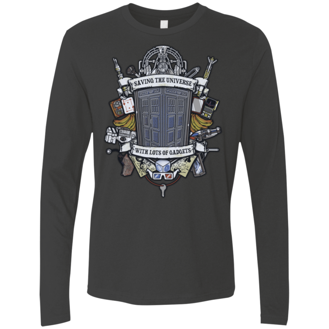 Timelord Crest Men's Premium Long Sleeve