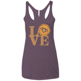 LOVE TWIN PEAKS Women's Triblend Racerback Tank
