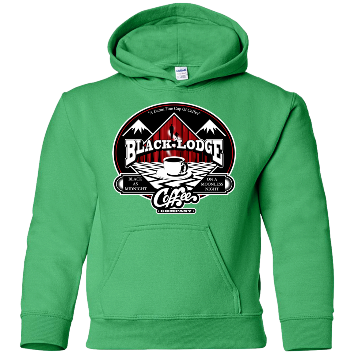 Black Lodge Coffee Company Youth Hoodie