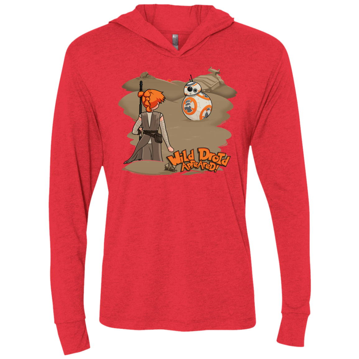 WDA Triblend Long Sleeve Hoodie Tee