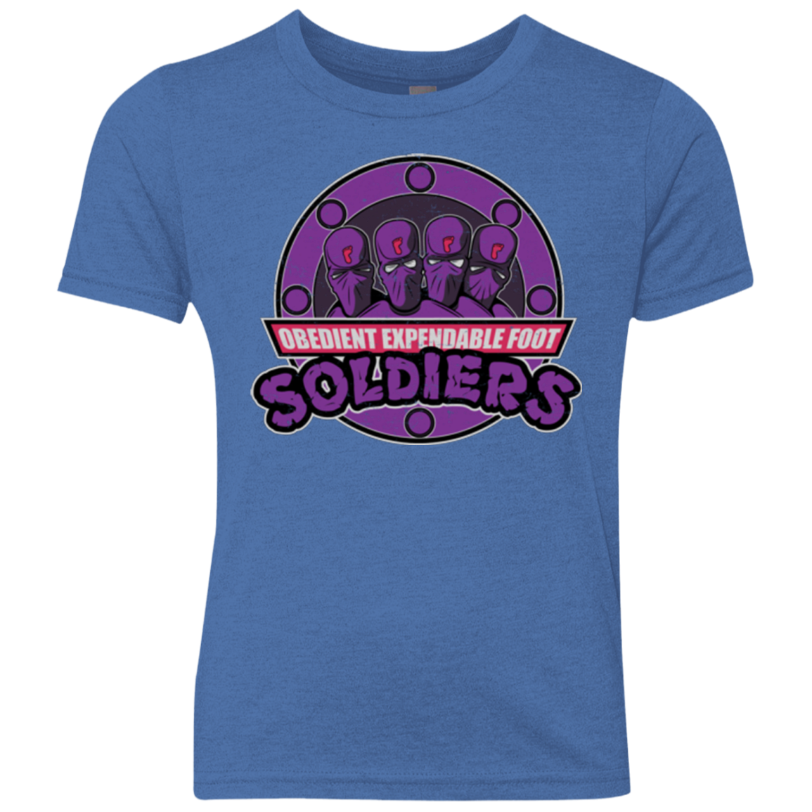 OBEDIENT EXPENDABLE FOOT SOLDIERS Youth Triblend T-Shirt
