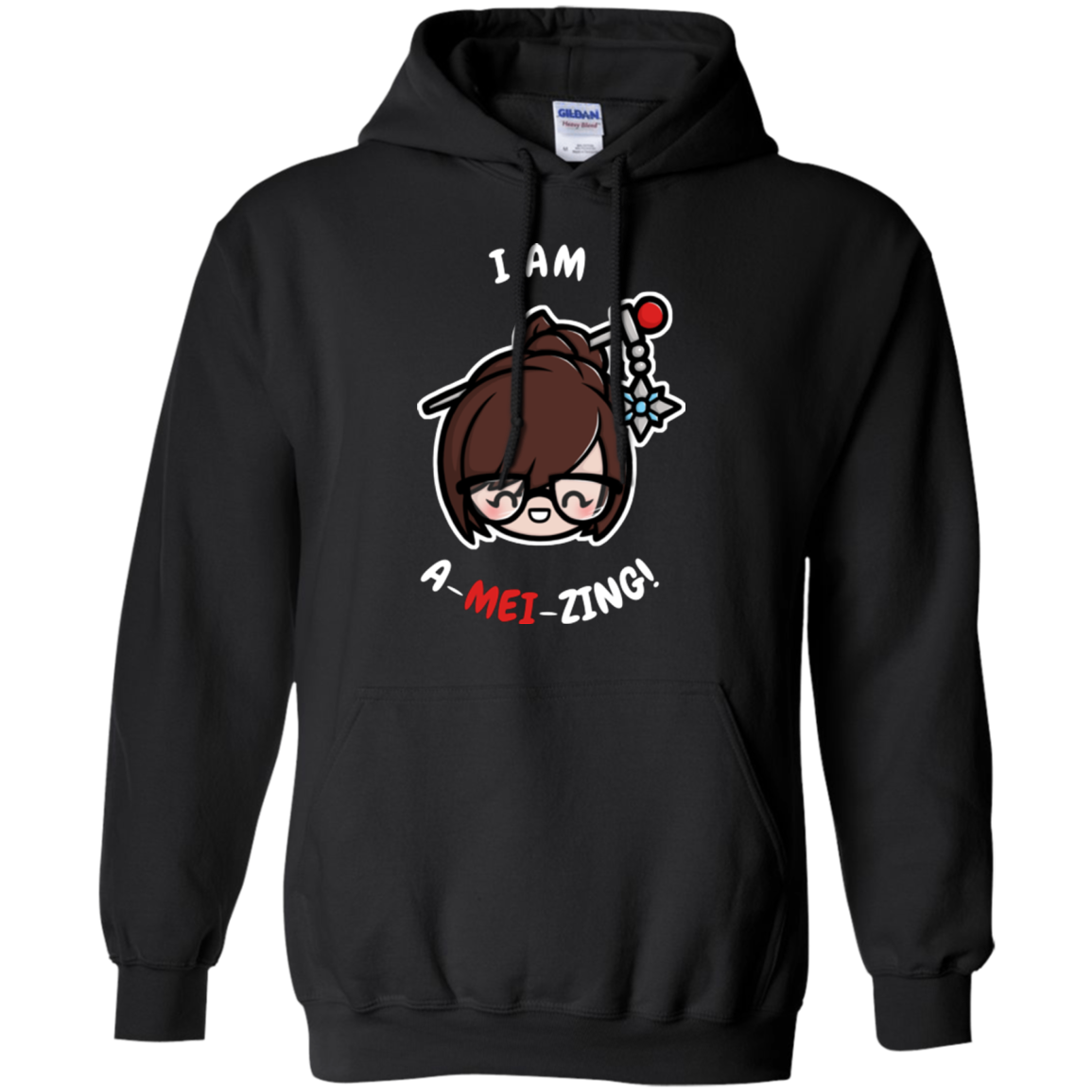 I Am A Mei Zing Pullover Hoodie