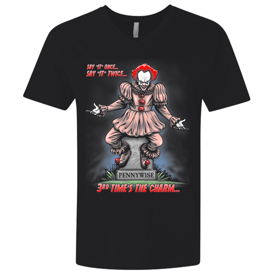 Pennywise the Dancing Clown Men's Premium V-Neck