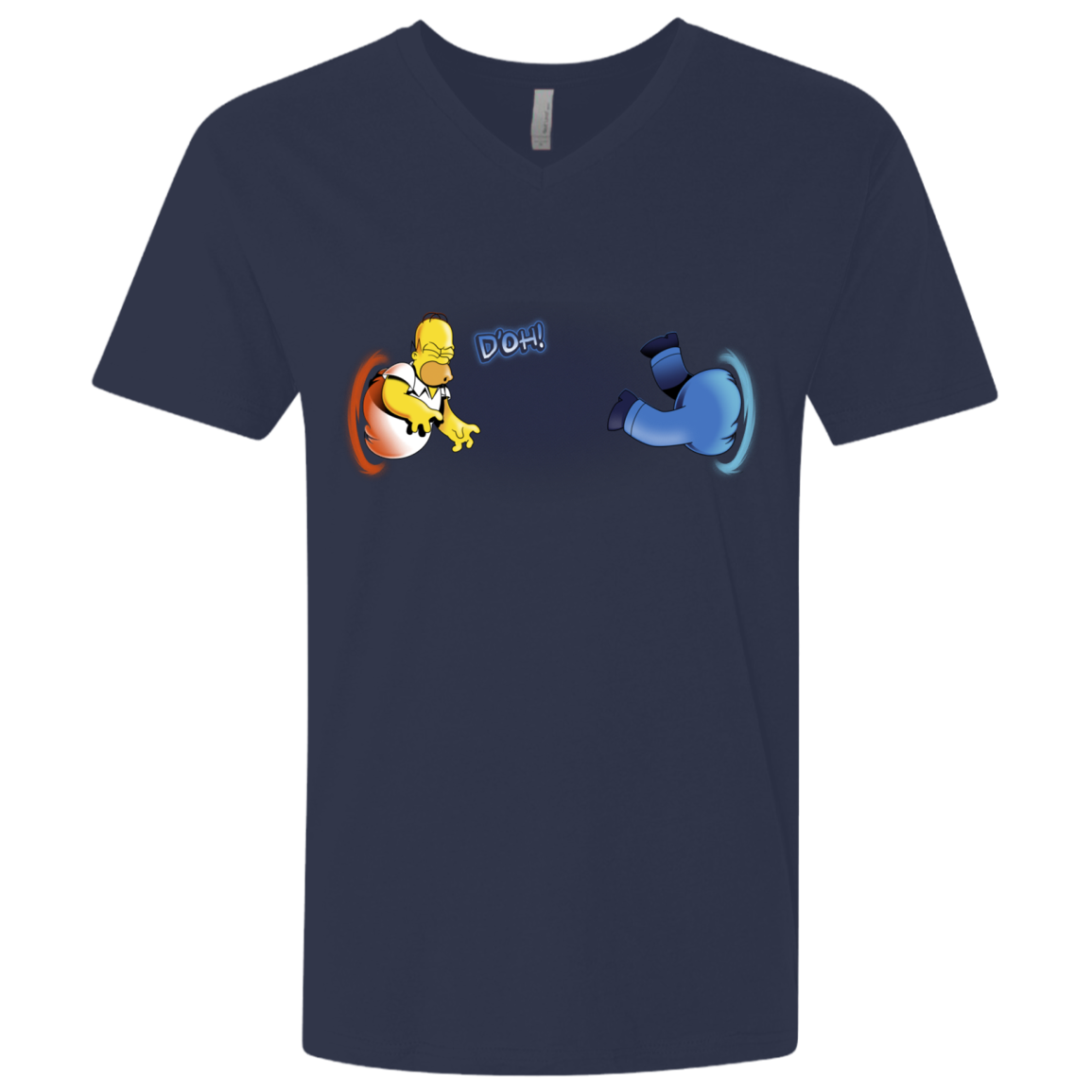 Portal D'oh Men's Premium V-Neck