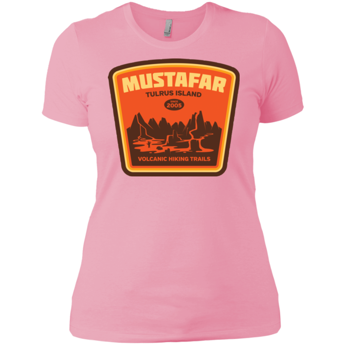 Volcanic Hiking Trails Women's Premium T-Shirt