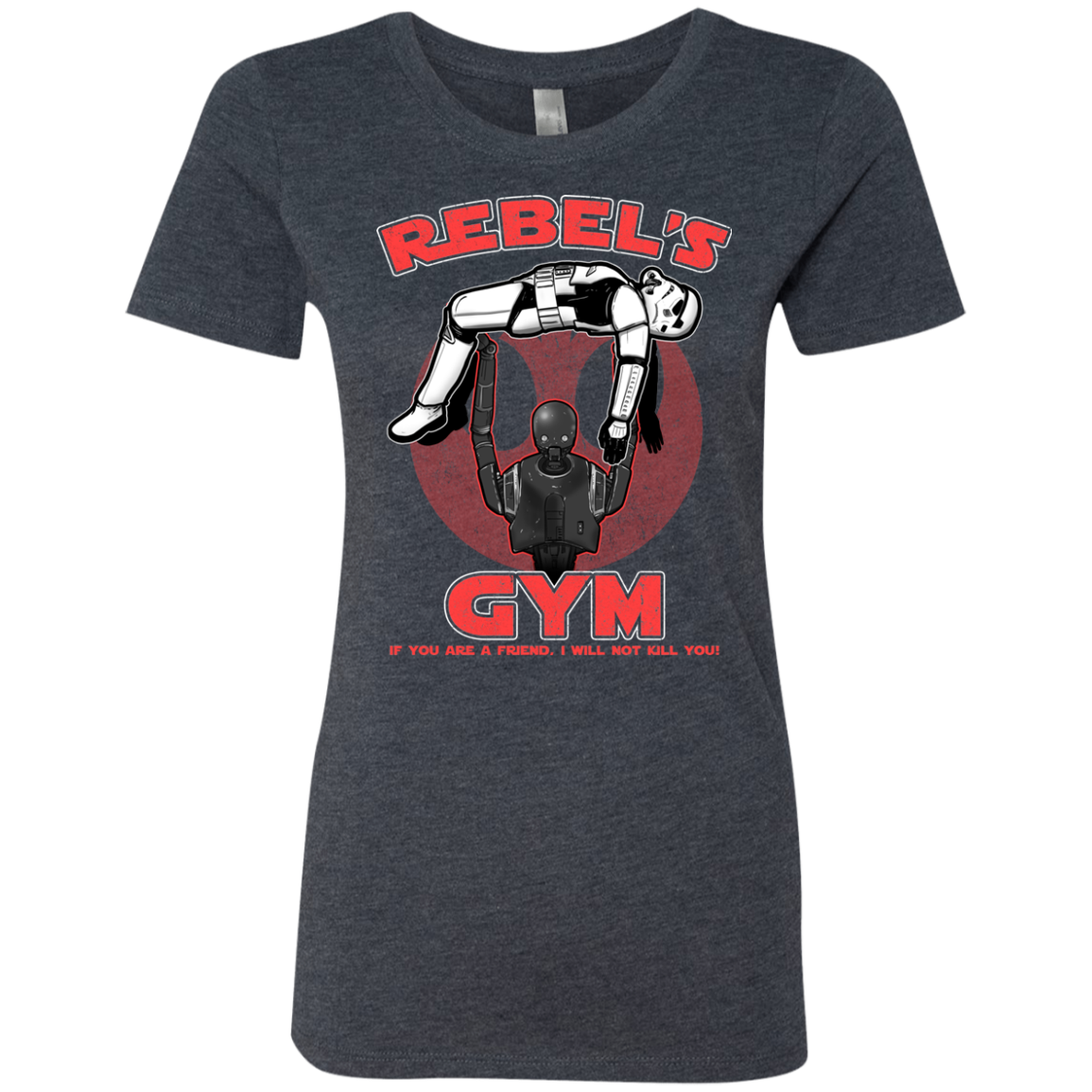 Rebel's Gym Women's Triblend T-Shirt