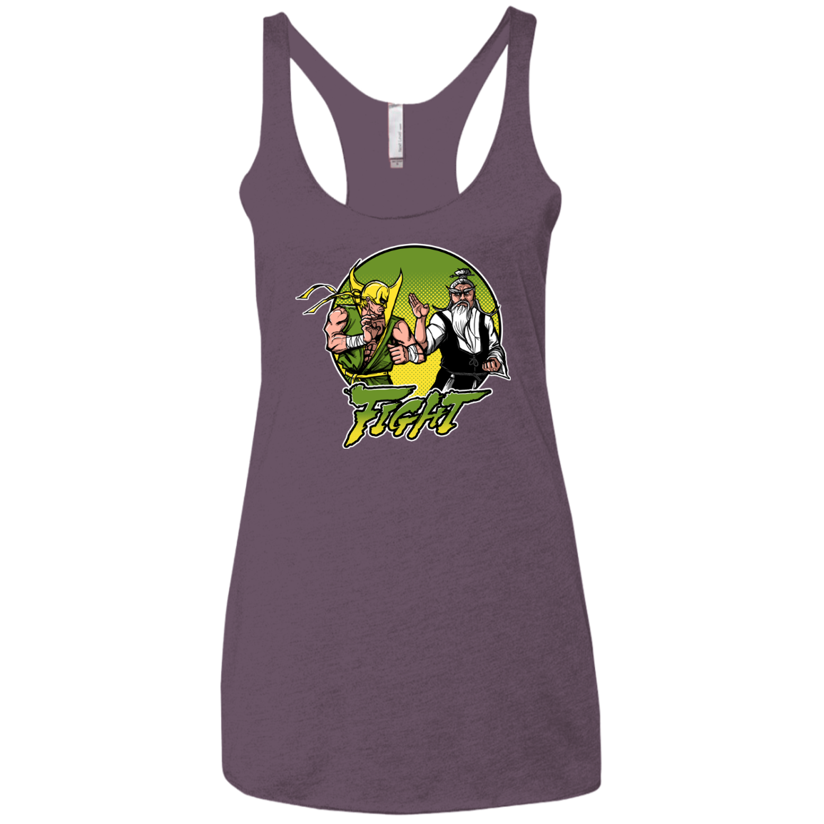 Fight Women's Triblend Racerback Tank