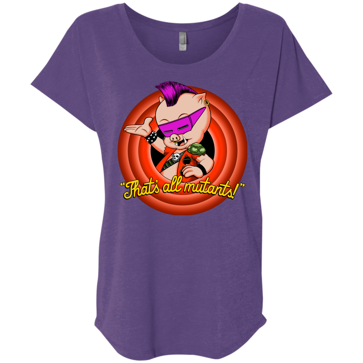 Thats all Mutants Triblend Dolman Sleeve