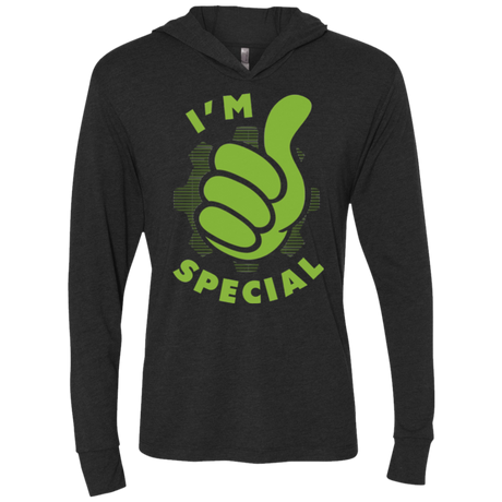 Special Dweller Triblend Long Sleeve Hoodie Tee