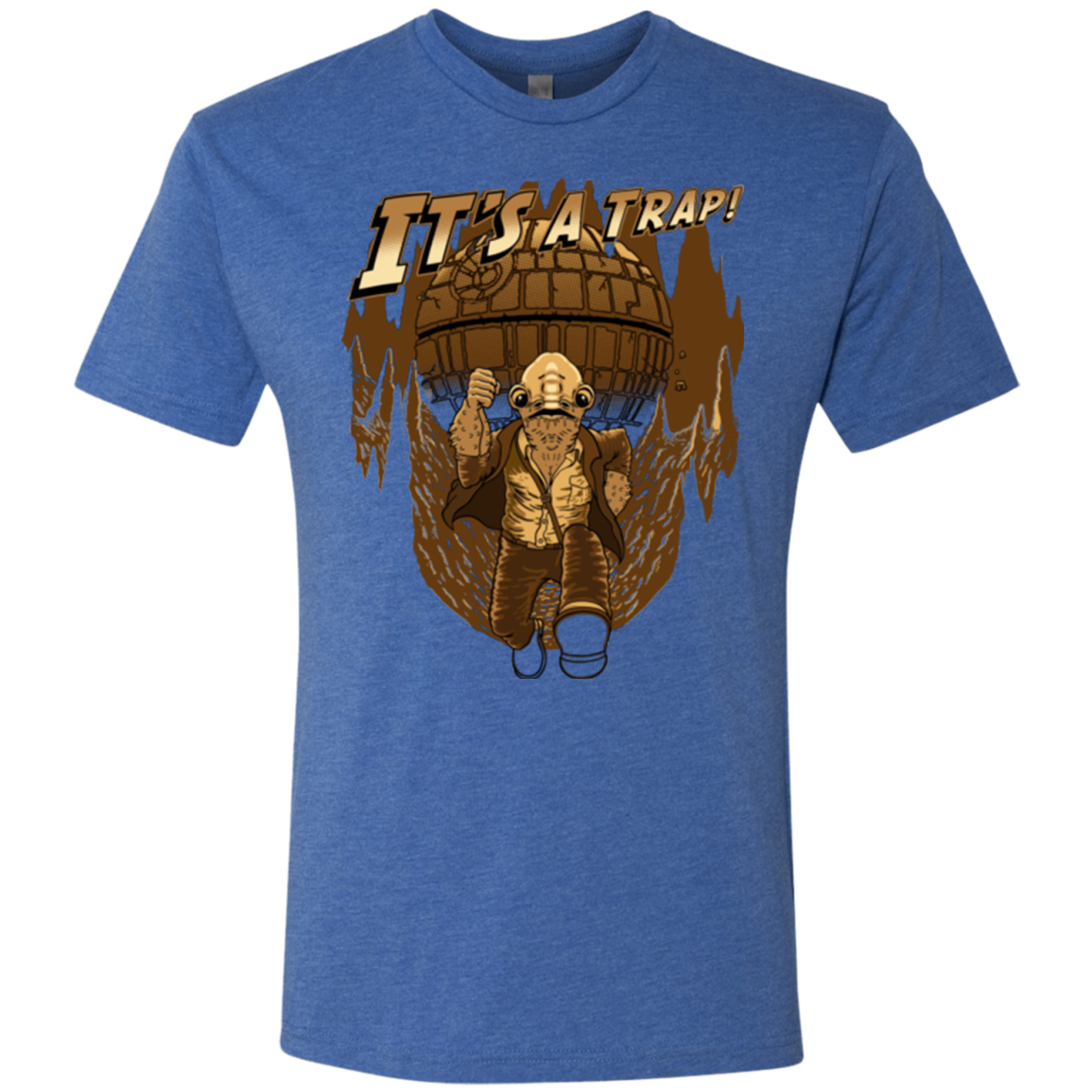 It's a trap!! Men's Triblend T-Shirt