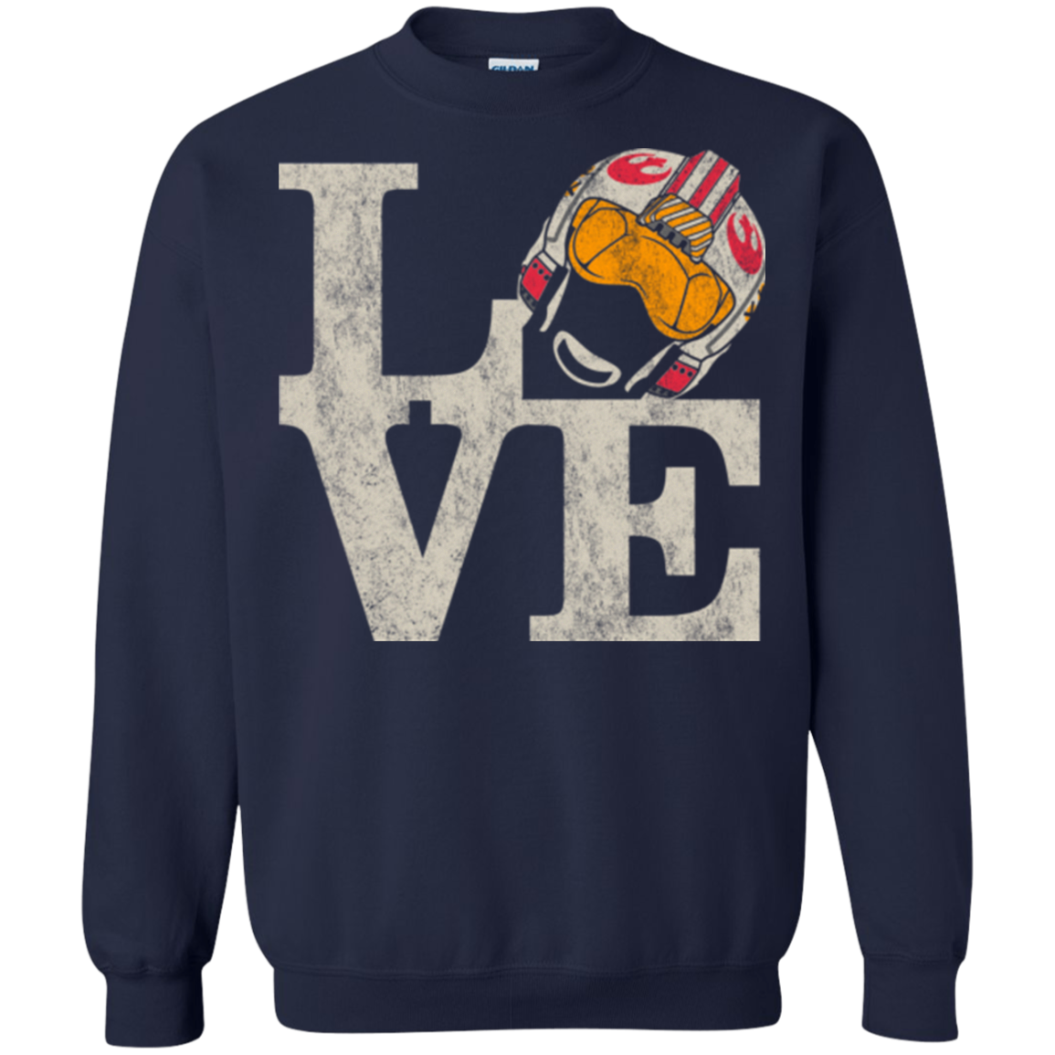 LOVE Rebel Pilot Crewneck Sweatshirt