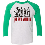 The Evil Within Men's Triblend 3/4 Sleeve