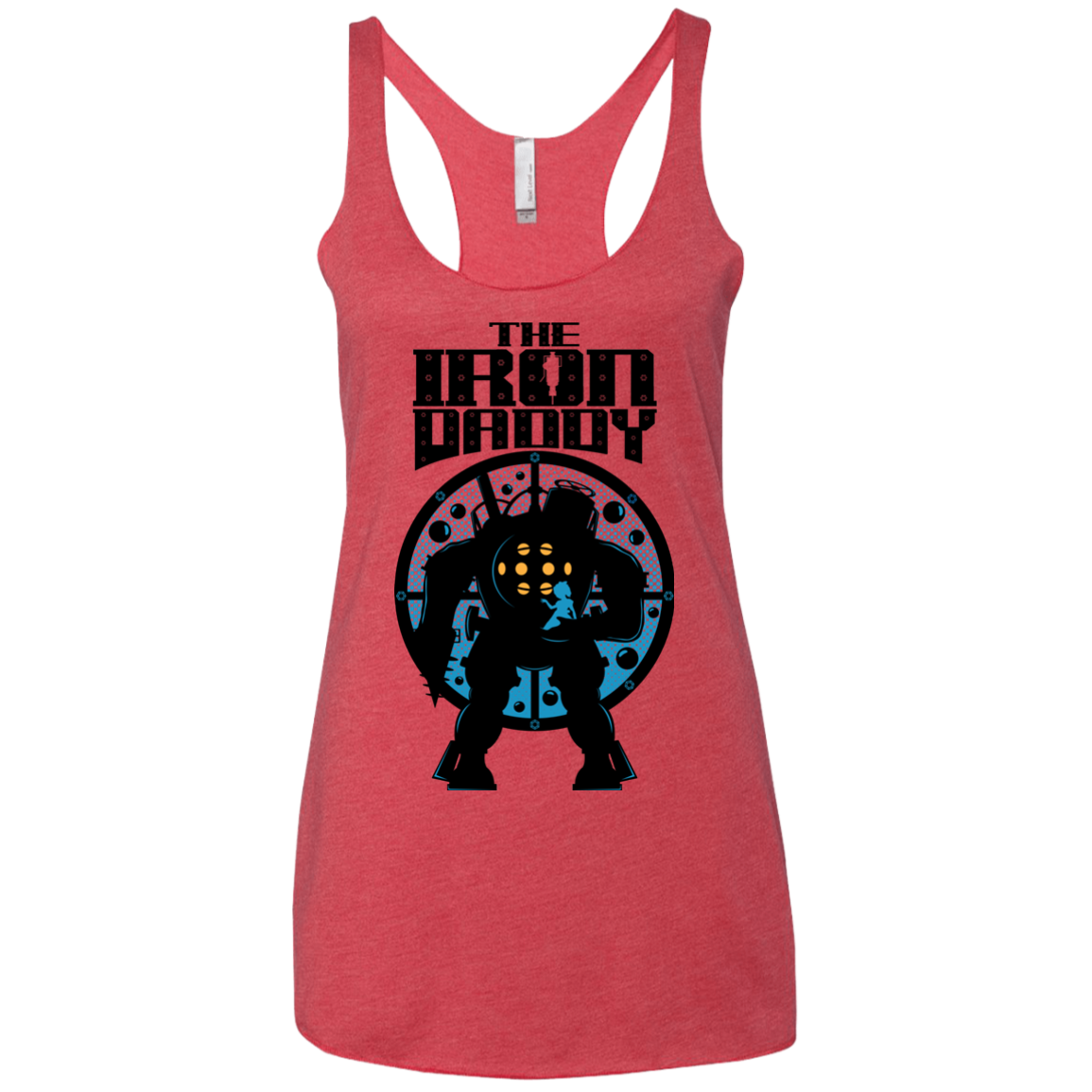 The Iron Daddy Women's Triblend Racerback Tank