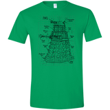 Dalek Plan Men's Semi-Fitted Softstyle