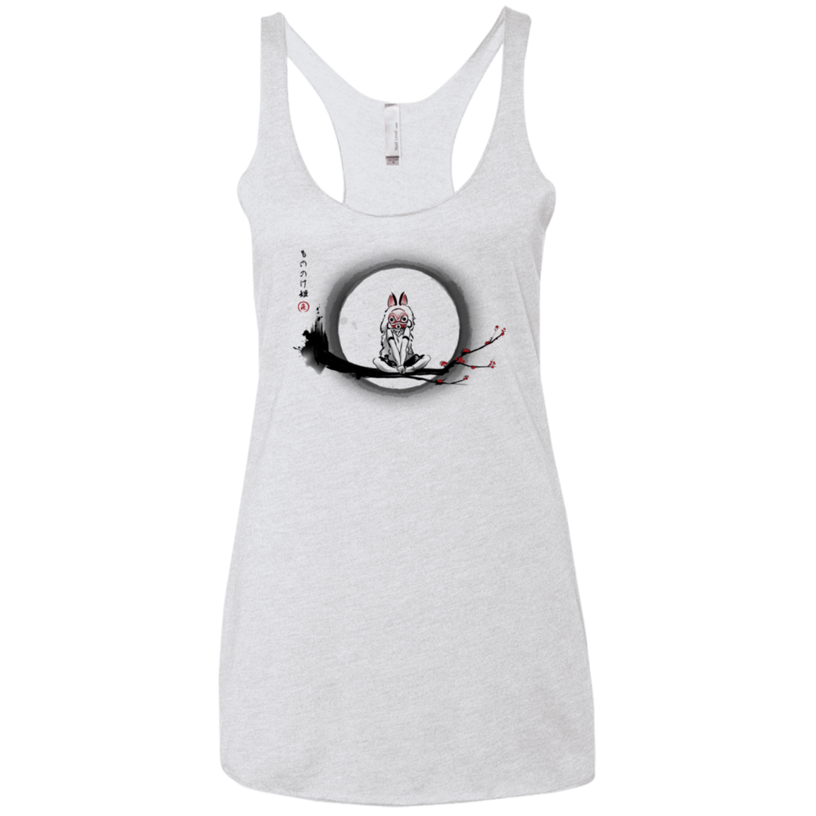 The Wolf Girl Women's Triblend Racerback Tank