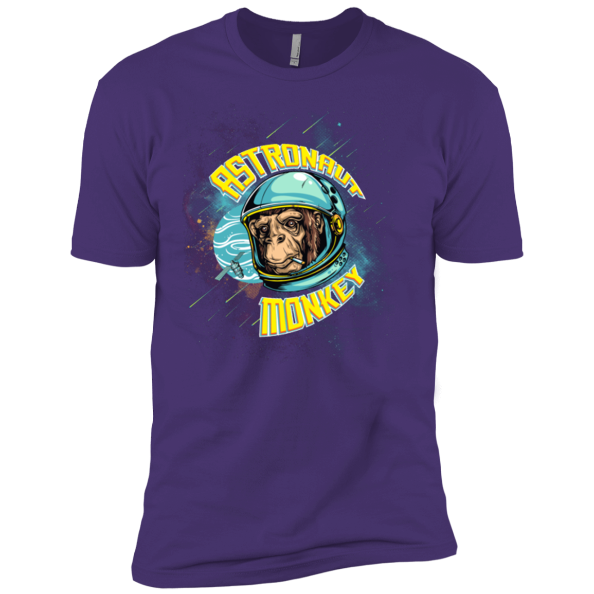 ASTRONAUT MONKEY Men's Premium T-Shirt