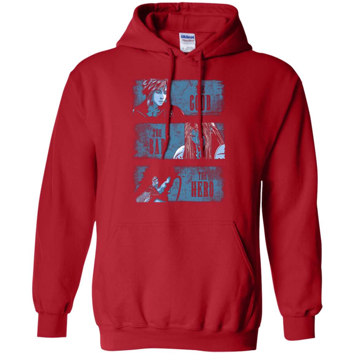 The Good the Bad and the Hero Pullover Hoodie