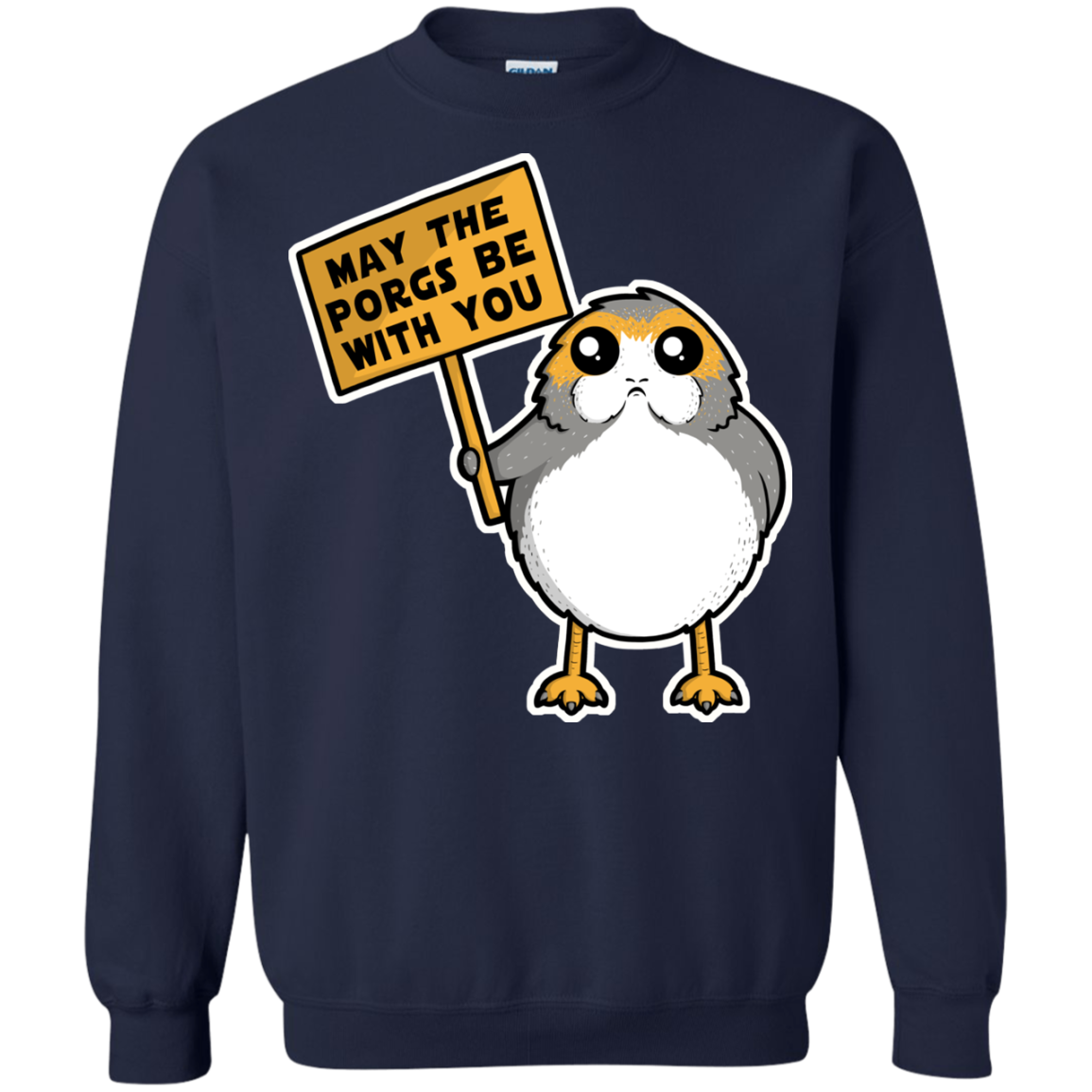 May The Porgs Be With You Crewneck Sweatshirt