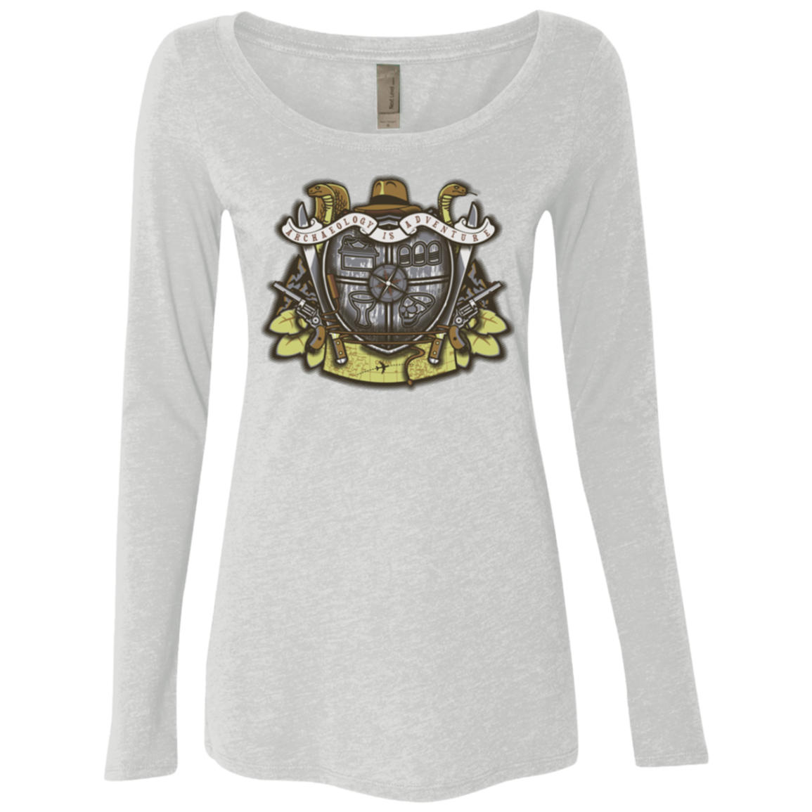 Adventurer's Crest Women's Triblend Long Sleeve Shirt