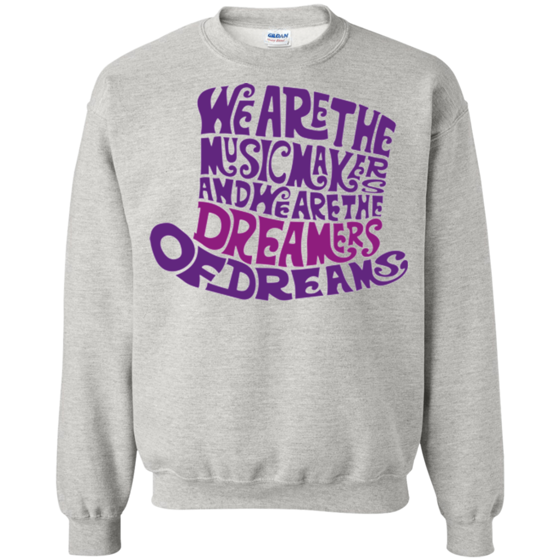 Wonka Purple Crewneck Sweatshirt