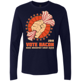 Vote Bacon In 2018 Men's Premium Long Sleeve