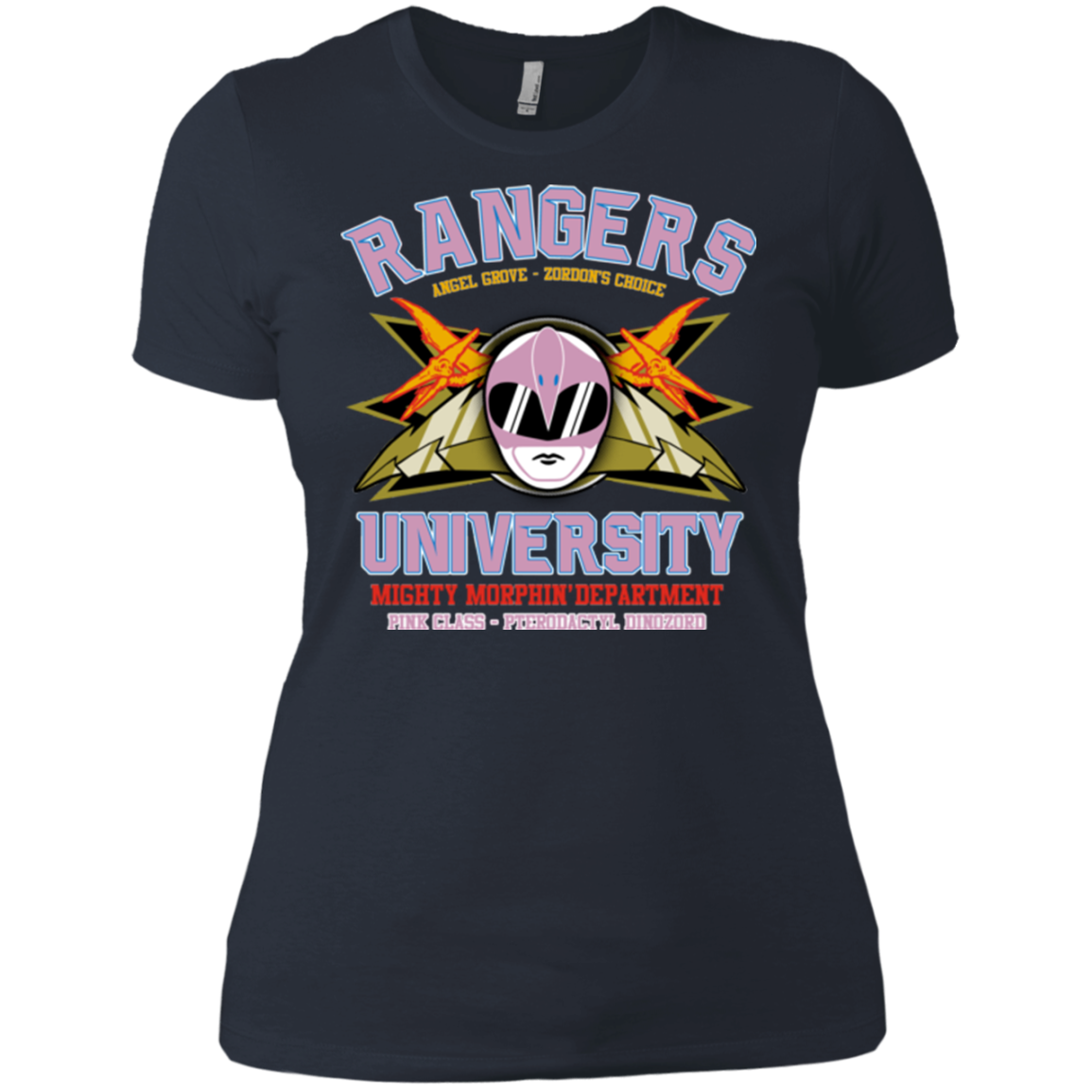 Rangers U Pink Ranger Women's Premium T-Shirt