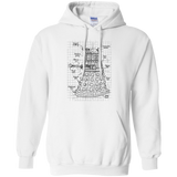 Dalek Plan Pullover Hoodie