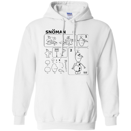 Build a Snowman Pullover Hoodie