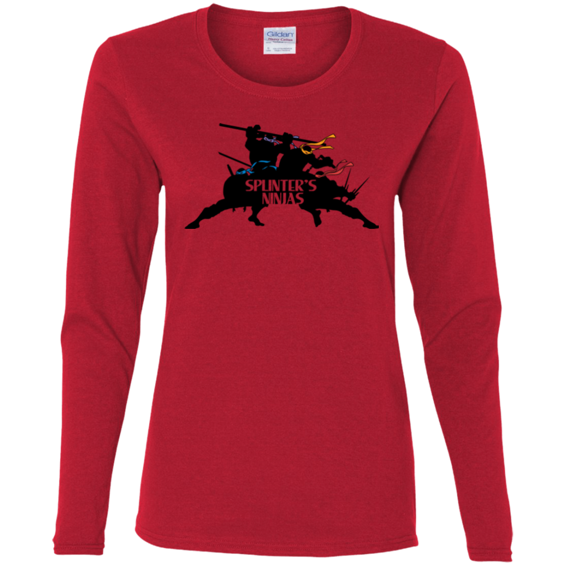 Splinters Ninjas Women's Long Sleeve T-Shirt