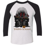 Throne Of Screams Men's Triblend 3/4 Sleeve