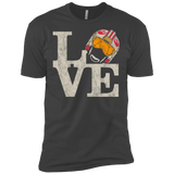 LOVE Rebel Pilot Men's Premium T-Shirt