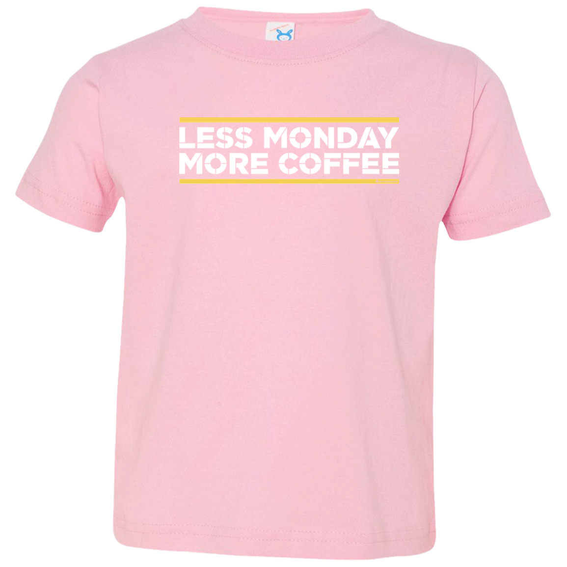 Less Monday More Coffee Toddler Premium T-Shirt