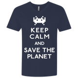 Save the planet Men's Premium V-Neck
