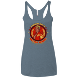 Siberian Bull Women's Triblend Racerback Tank