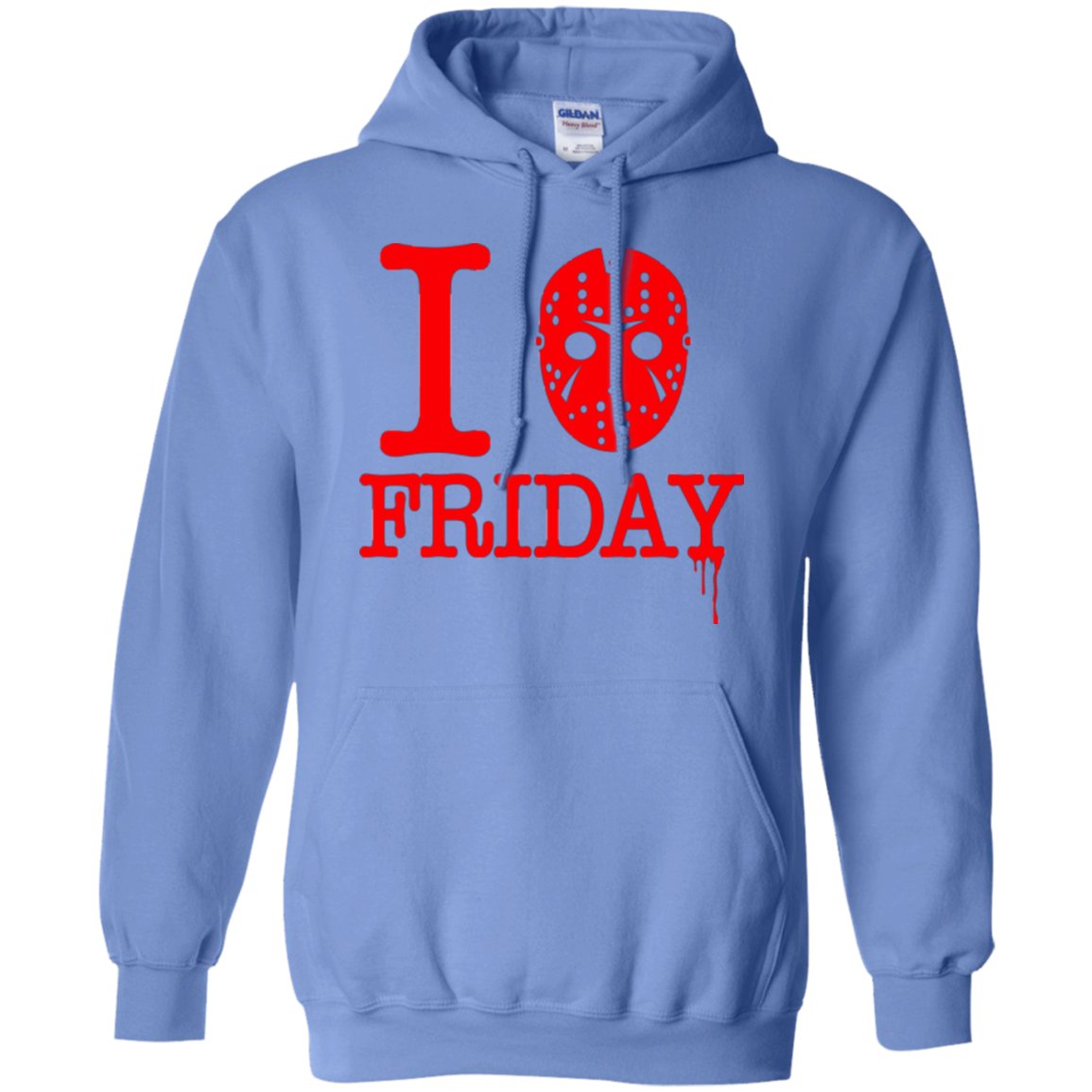 I Love Friday Pullover Hoodie