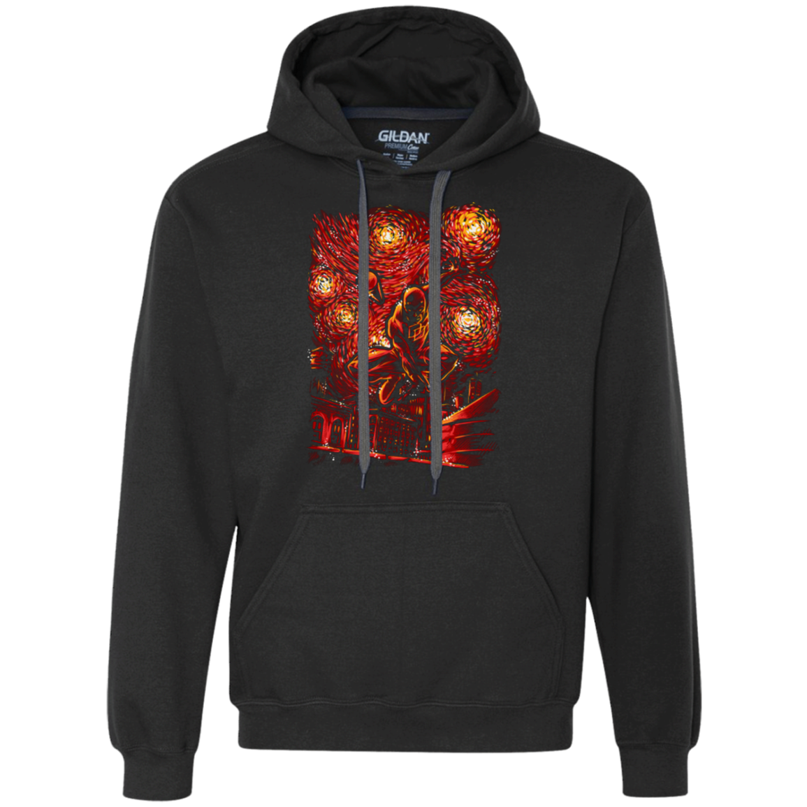 World On Fire Premium Fleece Hoodie